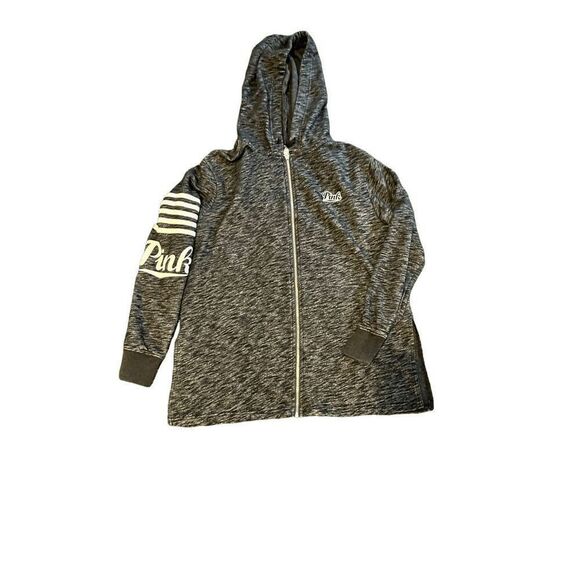 Victoria's Secret PINK oversized hoodie jacket size S - Picture 1 of 9